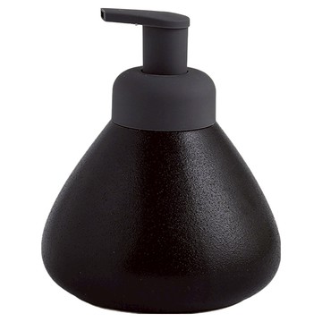 葉子小舖 北歐風造型陶瓷洗手乳瓶  1個  錐形 黑色