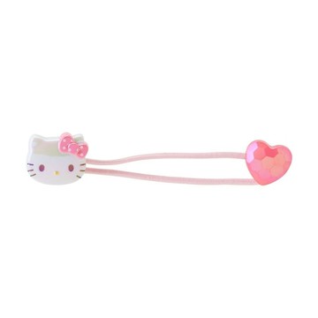 asdfkitty*KITTY愛心 造型彈力髮束 髮飾 髮圈-日本正版商品