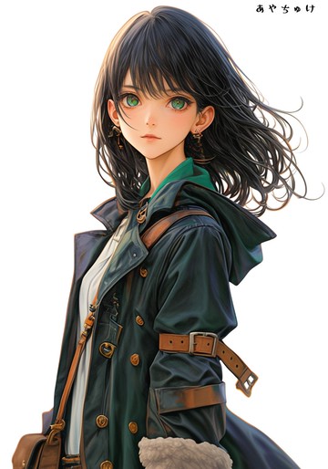 【11月新品】07-105-0282 人物貼紙 冬日女孩