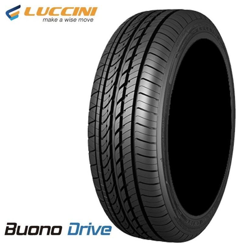 送料無料 ルッチーニ 夏 サマータイヤ LUCCINI BuonoDrive ブォーノドライブ 205/60R16 96H XL 【4本セット 新品】  | LINEショッピング