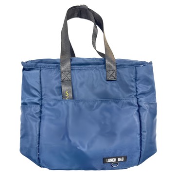 城市漫遊 防水保溫袋 28.5 x 15 x 26cm 藏青色 便當袋 保冷袋  1個