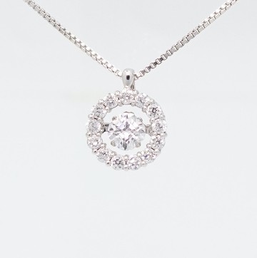 寶麗金珠寶-耀動925銀墜鍊