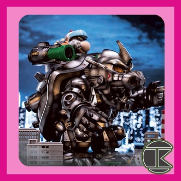 【現貨】機巴二世套裝組｜Bid Toys KIBAR 武裝指揮艇模型 ｜盲抽角色創意盒玩推薦｜愛蛋客