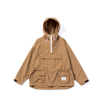 POLER 60/40 WIDE SEEKER ANORAK 寬版防風防水罩衫 / 米棕色 - L