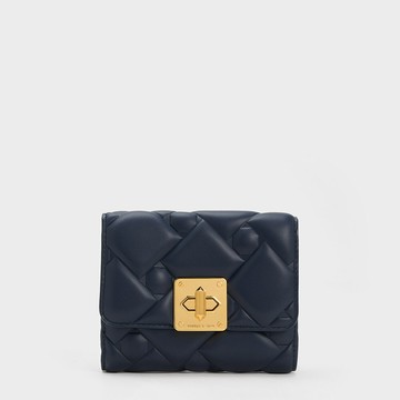 Tillie 菱格絎縫短夾