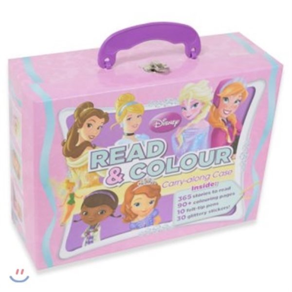 Disney Read Colour Carry-Along Girl Parragon