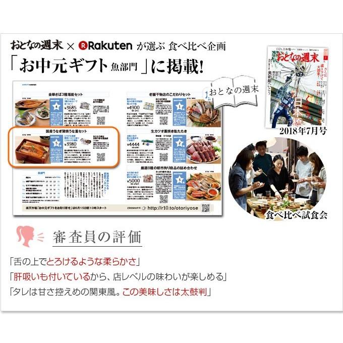 国産うなぎ蒲焼き うな重 セット ギフト 送料無料 うなぎ 蒲焼き お取り寄せ 母の日 父の日 中元 お中元 御中元 歳暮 お歳暮 御歳暮