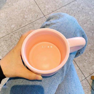 設計感小眾ins風馬克杯陶瓷杯子家用早餐杯喝水杯女辦公室咖啡杯