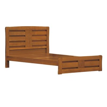 文創集 亞可6尺雙人加大實木床台(實木床底板)-185x195.5x106cm免組