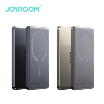 【JOYROOM】超薄金屬磁吸無線充行動電源 5000mAh