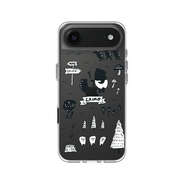 iPhone Air Clear Case（相機按鈕） 透明 - 馬來貘 Laimo - LAIMO的魔幻森林_白天