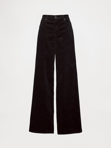 女裝 寬鬆牛仔褲-黑色