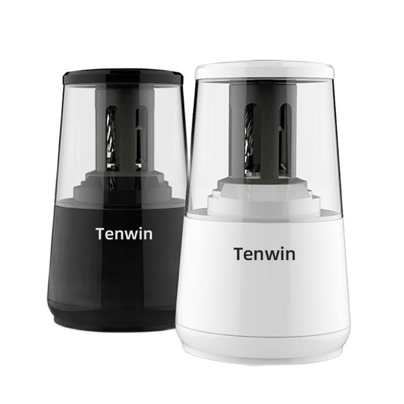 Tenwin 文房具自動電動鉛筆削り usb ヘビーデューティ機械コンテナバッテリー子供のためのテン勝利