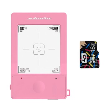 InstantSnap【迷人粉紅】連記憶卡套裝