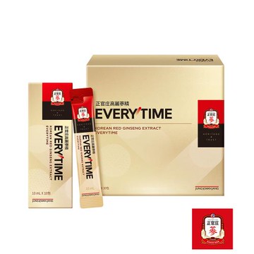 正官庄-高麗蔘精EVERYTIME禮盒 (30包/盒)+禮袋
