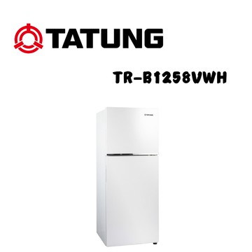 【TATUNG 大同】TR-B1258VWH 250公升 一級能效變頻雙門冰箱 (含基本安裝)