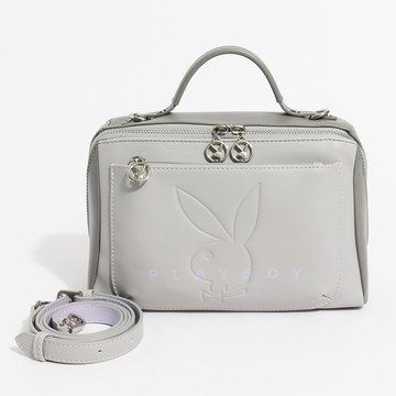 PLAYBOY-手提包附背帶 Limelight系列-灰色(552-6002-05-6)