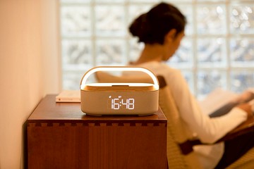 多功能便攜藍芽音箱 無線充電 雙喇叭 高音質 音樂時鐘 小夜燈