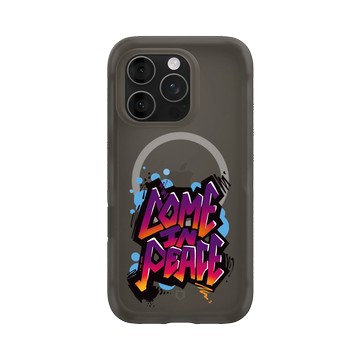 iPhone 16 Pro AirX 本質黑 - Graffiti / 街頭塗鴉 - 我為和平而來