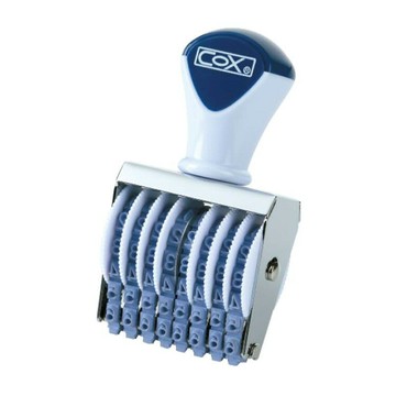 COX 三燕 4號字 八連號碼印 字高3.9mm /個 NO.4-8【APP滿額下單10%點數(單一帳號最高5000點)】1/31止