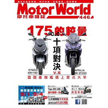 摩托車雜誌Motorworld 09月號/2022 第446期_Readmoo 讀墨電子書