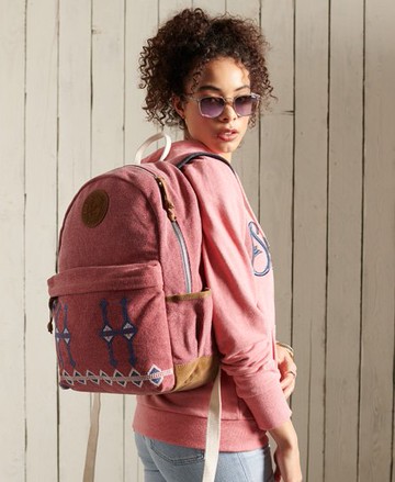 Superdry Women's Women's Cali Embroidered Montana Rucksack Orange - Size: 1SIZE