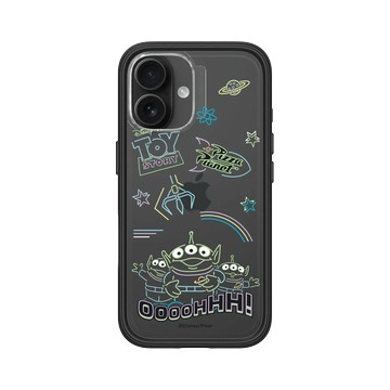 iPhone 16 Mod NX 黑 - 迪士尼-玩具總動員 Toy Story - Oooohhh 霓虹世界