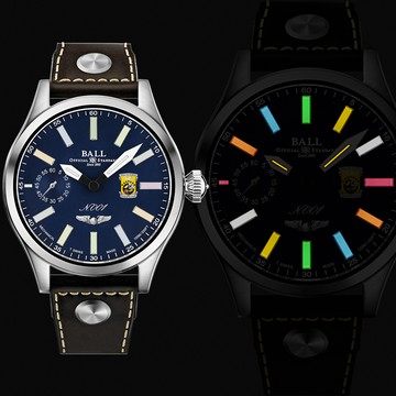BALL 波爾 Engineer Master II 彩虹 杜立特突擊隊80周年紀念手上鍊機械腕錶 NM2638C-L1-BER