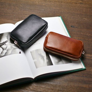 日本製【REPLETION 萬用包】革職人 栃木皮革 零錢包 鑰匙包 銀包