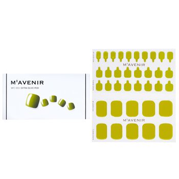 Mavenir Mavenir 指甲貼 (綠色) -  # Extra Olive Pedi 36pcs-美容工具