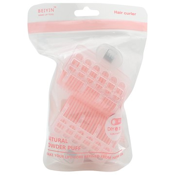 Fashina 飛詩娜 絕美自黏髮捲 Set 2入 魔鬼氈黏取固定髮絲 操作容易快速造型 妹妹頭/空氣瀏海適用  6.3*3.5*3.5cm  1包