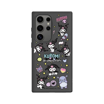 Galaxy S24 Ultra SolidSuit 黑 - 三麗鷗-酷洛米20週年 - 酷玩系列-表情包