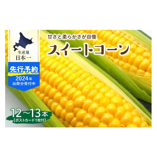 ふるさと納税 北海道 芽室町 北海道十勝芽室町 上美生のたからばこ とうもろこしゴールドラッシュ 12〜13本 ポストカード セット me029-0…