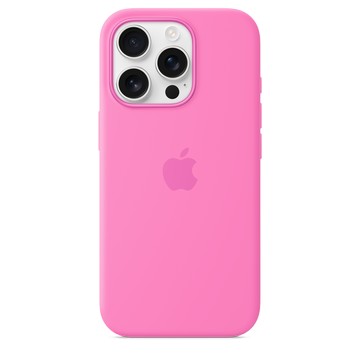 Apple iPhone 16 Pro MagSafe 矽膠保護殼 - 牡丹色
