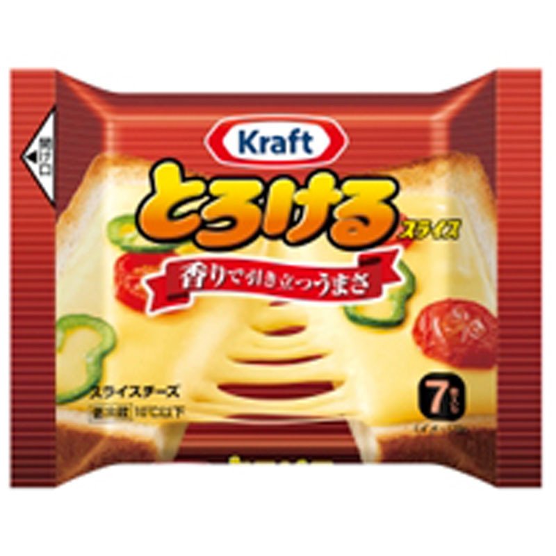 森永乳業 KRAFT とろけるスライス 112g (7枚入り)