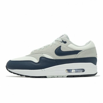 Nike 休閒鞋 Air Max 1 Essential 男鞋 深藍 白 氣墊 經典 復古 運動鞋