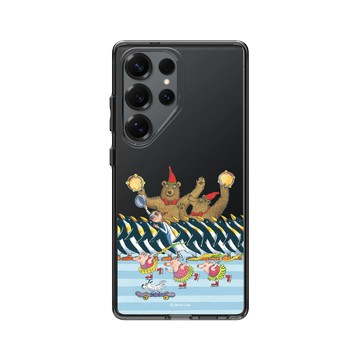 Galaxy S25 Ultra Clear 酷墨灰 - 幾米 Jimmy Liao - 地下鐵-動物冰舞