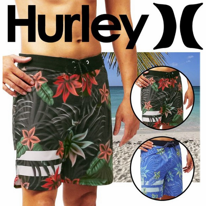 ハーレー Hurley 水着 サーフパンツ メンズ 海パン ボードショーツ ハーフパンツ おしゃれ 総柄 フラワー 花柄 ボーダー ロゴ ブランド プール用品 通販 Lineポイント最大0 5 Get Lineショッピング
