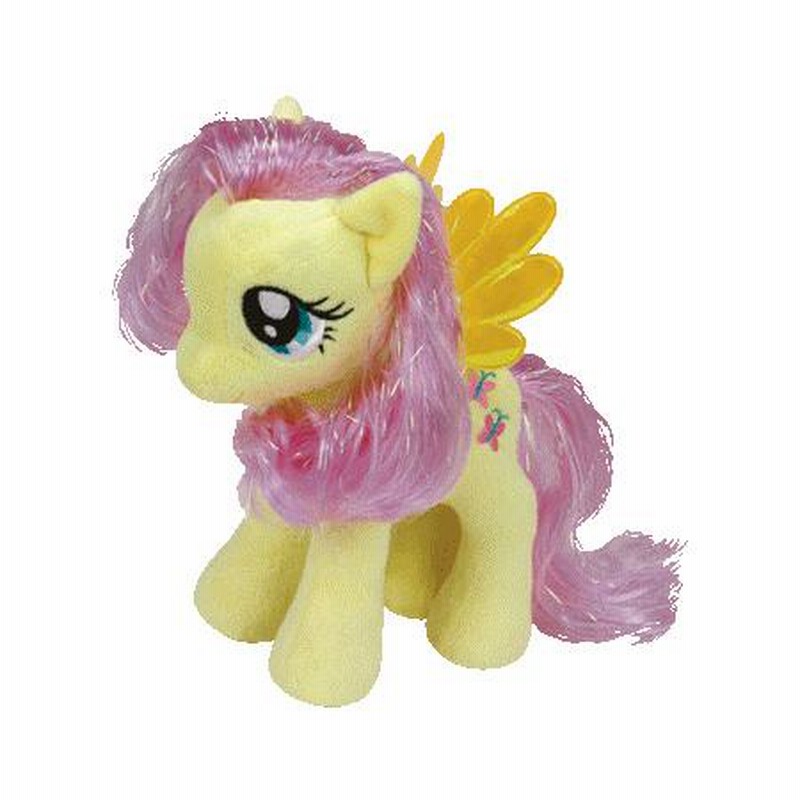 マイリトルポニー フラッターシャイ (M) 黄 ピンク ホワイト MyLittlePony MLP アニメ 海外 ty ぬいぐるみ |  LINEショッピング