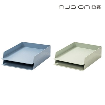 【Nusign紐賽】二層公文架/325x240x45mm (NS021S)