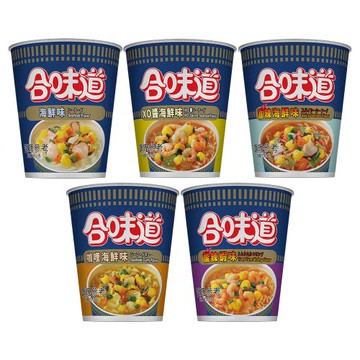 【日清】合味道杯麵(海鮮/XO醬海鮮/香辣海鮮/咖哩海鮮/酸辣蝦味)