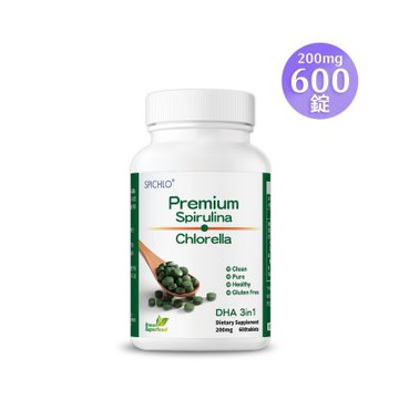 【遠東生技】司必樂多 濃縮三藻錠錠200毫克(600錠)