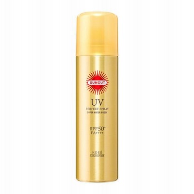 コーセーコスメポートサンカット パーフェクトUVスプレー SPF50+・PA++++ 大容量（90g） 日焼け止め ウォータープルーフ　コーセーコスメポート