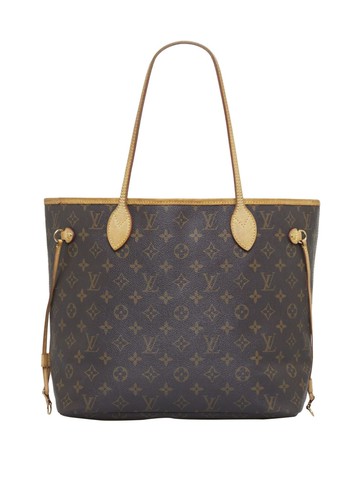 Louis Vuitton Pre-Owned - 2007 Monogram Neverfull MM tote bag - women - Canvas/Leather - One Size - Brown