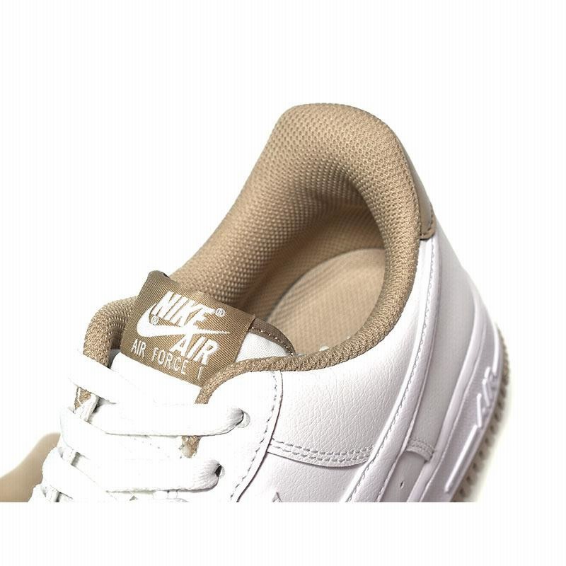 NIKE AIR FORCE 1 '07 White Taupe ナイキ エアフォース スニーカー ( 白 ホワイト ベージュ 緑 カーキ  DR9867-100 ) | LINEショッピング