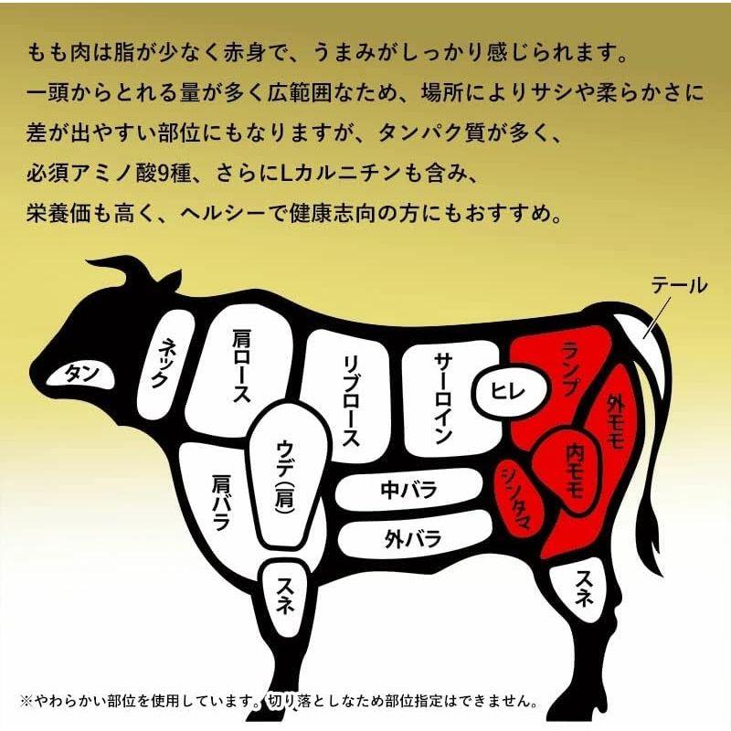 肉のひぐち 飛騨牛 もも 肉 赤身 一口 切り落とし ステーキ 200ｇ