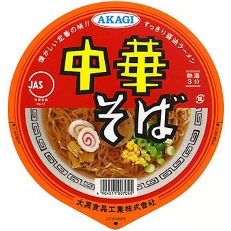 アカギ 中華そば カップ 90g×24個入 (1ケース)