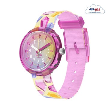 FlikFlak 兒童手錶 SPARKLING GEMSTONES FPNP155 (31.85mm)【官方旗艦店】