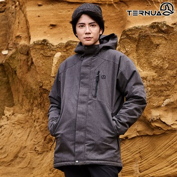 TERNUA 男環保紗防水透氣連帽保暖外套 1643040 /城市綠洲（登山、旅遊、都市穿搭）