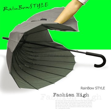 【FiBer-颶風傘】元祖無敵傘-大長傘/ 傘 雨傘 UV傘 自動傘 洋傘 陽傘 大傘 防風 直傘 立傘